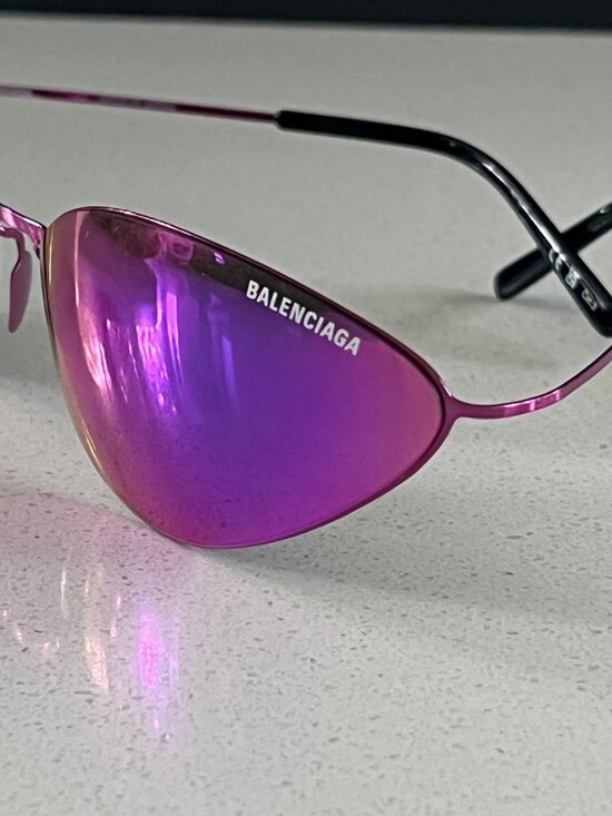 Balenciaga BB0350S Purple Malibu Sunglasses main image 5